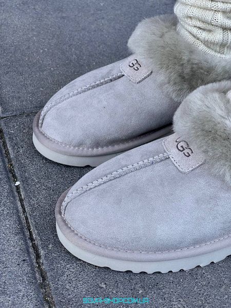 Жіночі зимові ботинки Ugg Coquette Light Grey Premium фото