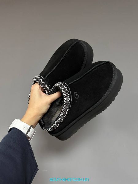 Женские зимние ботинки UGG TASMAN PLATFORM Black фото