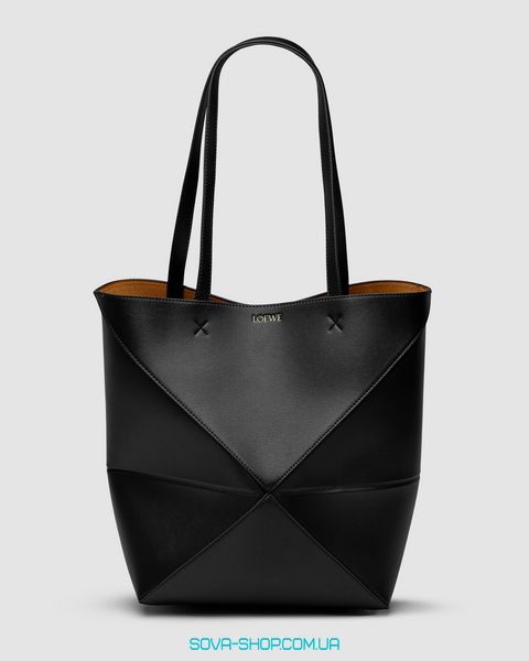 Жіноча сумка Loewe Medium Puzzle Leather Tote Bag Premium фото