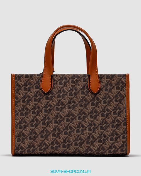 Жіноча сумка Michael Kors GIGI LG Grab Tote Brown Premium фото