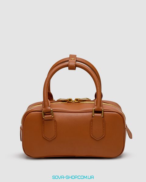 Женская сумка Miu Miu Arcadie Leather Bag Brown Premium фото