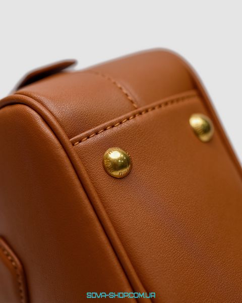 Женская сумка Miu Miu Arcadie Leather Bag Brown Premium фото