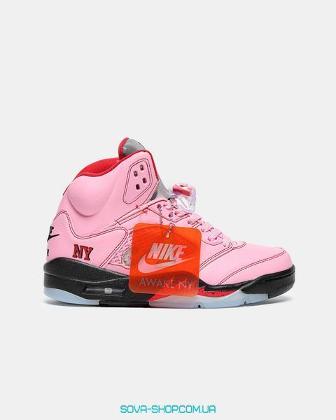 Жіночі баскетбольні кросівки AWAKE NY x Air Jordan 5 Retro &lsquo;Boro - Arctic Pink&rsquo; фото