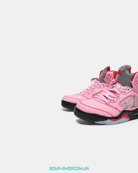 Жіночі баскетбольні кросівки AWAKE NY x Air Jordan 5 Retro &lsquo;Boro - Arctic Pink&rsquo; фото