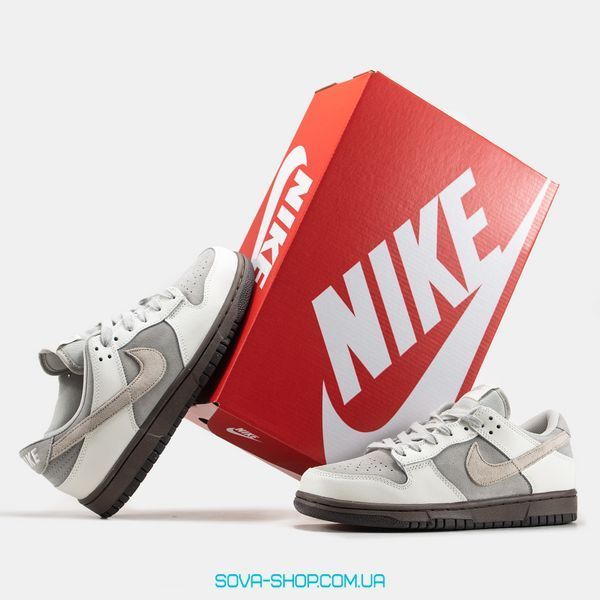 Чоловічі та жіночі кросівки Nike SB Dunk Low Ironstone фото