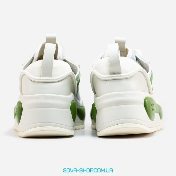 Женские и мужские кроссовки Adidas Y-3 Rivalry White Green (Original Box) фото
