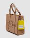 Жіноча сумка Marc Jacobs The Leather Small Tote Bag Beige Premium re-11553 фото 4