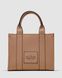 Жіноча сумка Marc Jacobs The Leather Small Tote Bag Beige Premium re-11553 фото 3