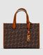 Жіноча сумка Michael Kors GIGI LG Grab Tote Brown Premium re-11605 фото 2