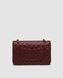 Жіноча сумка Chanel Classic 2.55 Medium Double Flap in Burgundy/Gold Premium re-126879 фото 3