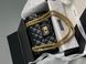 Женская сумка Chanel 1.55 Reissue Double Flap Leather Bag Black/Gold Premium re-11173 фото 2