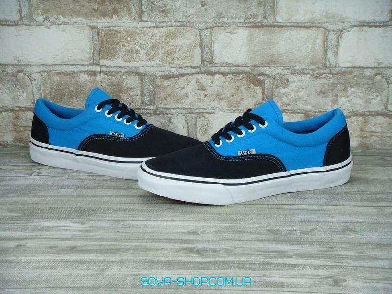 Женские кеды Era Black/Light Blue Women V a n s фото