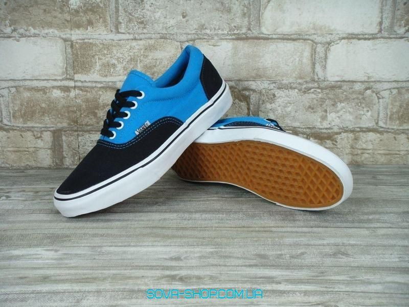 Женские кеды Era Black/Light Blue Women V a n s фото