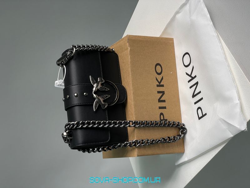 Женская сумка Pinko Mini Love Bag One Simply Black/Black Premium фото