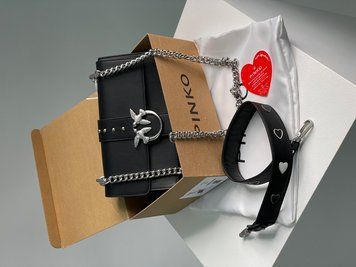 Жіноча сумка Pinko Love Classic Icon Simply Black/Black Premium фото