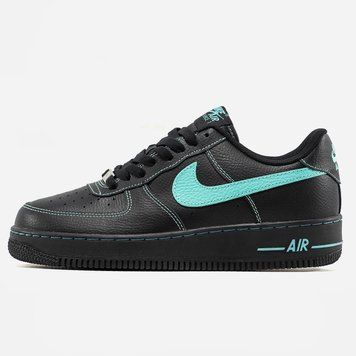 Чоловічі та жіночі кросівки Air Force 1 Low x Tiffany & Co Leather Premium фото