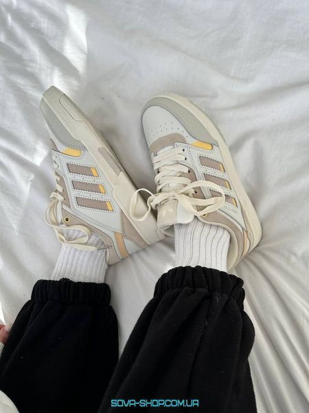 Женские кроссовки Adidas Drop Step Beige Yellow фото
