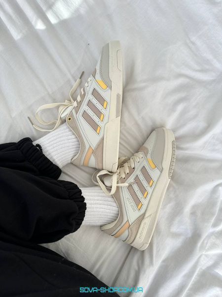 Женские кроссовки Adidas Drop Step Beige Yellow фото