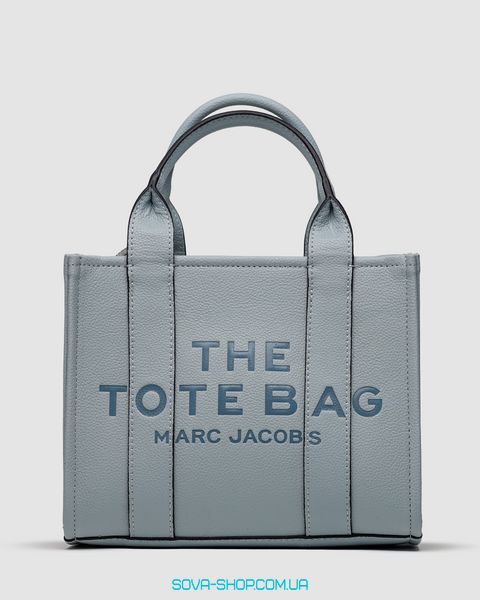 Женская сумка Marc Jacobs The Leather Small Tote Bag Blue Premium фото