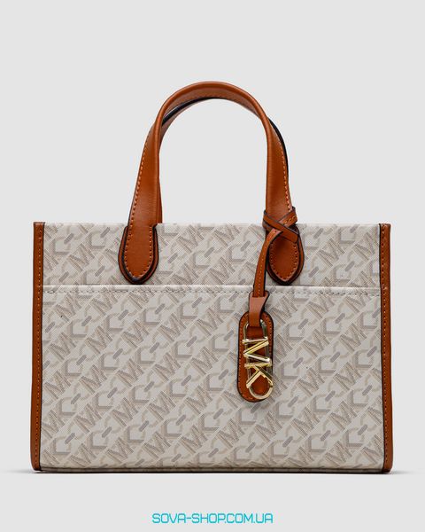 Жіноча сумка Michael Kors GIGI LG Grab Tote Ivory Premium фото