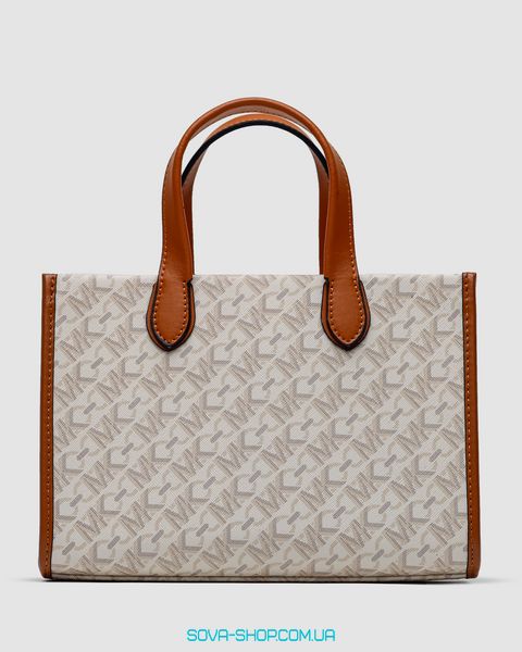 Жіноча сумка Michael Kors GIGI LG Grab Tote Ivory Premium фото