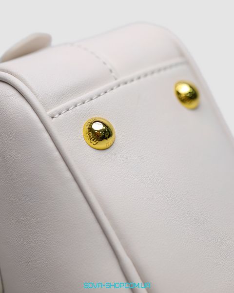 Женская сумка Miu Miu Arcadie Leather Bag White Premium фото