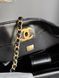 Женская сумка Chanel Hobo Shopping Tote Bag in Black Calfskin Premium re-127659 фото 8