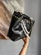 Женская сумка Chanel Hobo Shopping Tote Bag in Black Calfskin Premium re-127659 фото 4