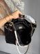 Женская сумка Chanel Hobo Shopping Tote Bag in Black Calfskin Premium re-127659 фото 7