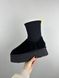 Женские зимние ботинки UGG Classic Dipper Boot Black Premium re-10209 фото 3
