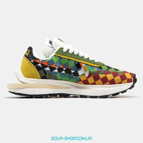 Чоловічі кросівки Nike Sacai VaporWaffle x Jean Paul Gaultier Multicolor фото