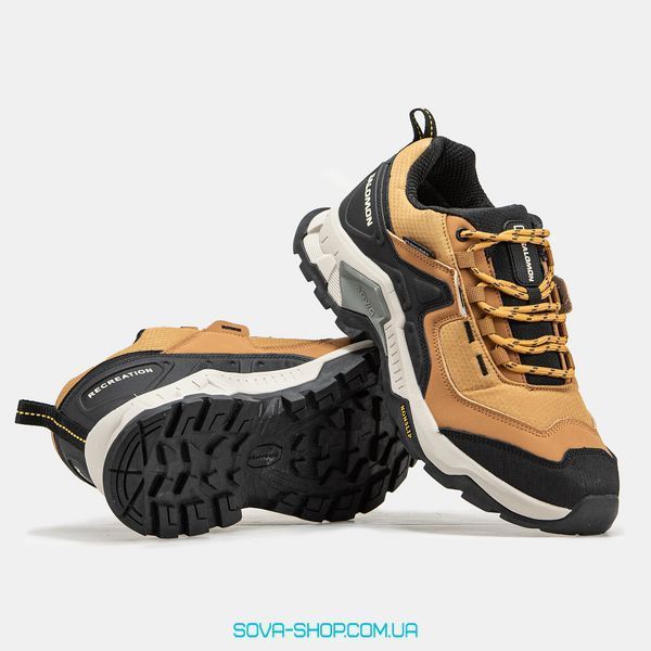 Чоловічі кросівки Salomon Quest Element ADV/G Thinsulate Orange Black фото