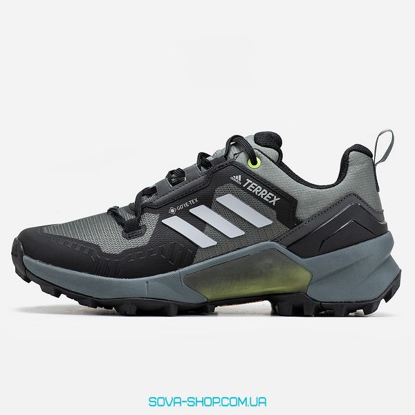 Чоловічі зимові черевики термо Adidas Terrex Swift R Gore-Tex Grey фото