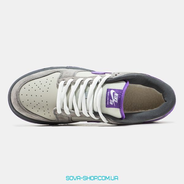 Чоловічі зимові кросівки Nike SB Dunk Low Purple Pegion Хутро фото