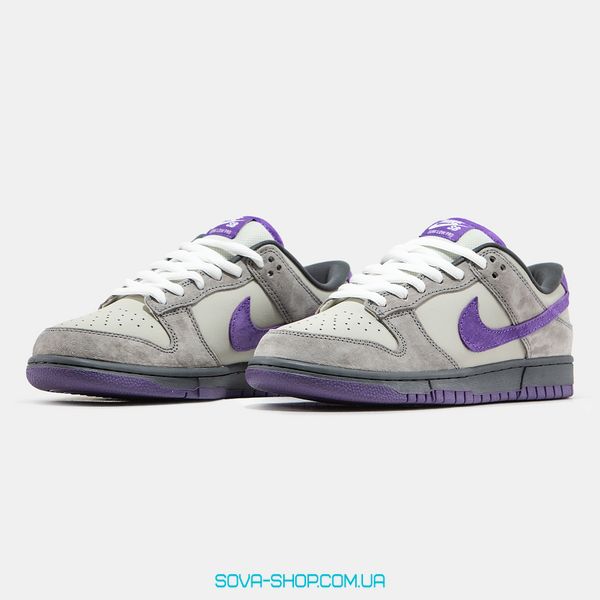 Чоловічі зимові кросівки Nike SB Dunk Low Purple Pegion Хутро фото