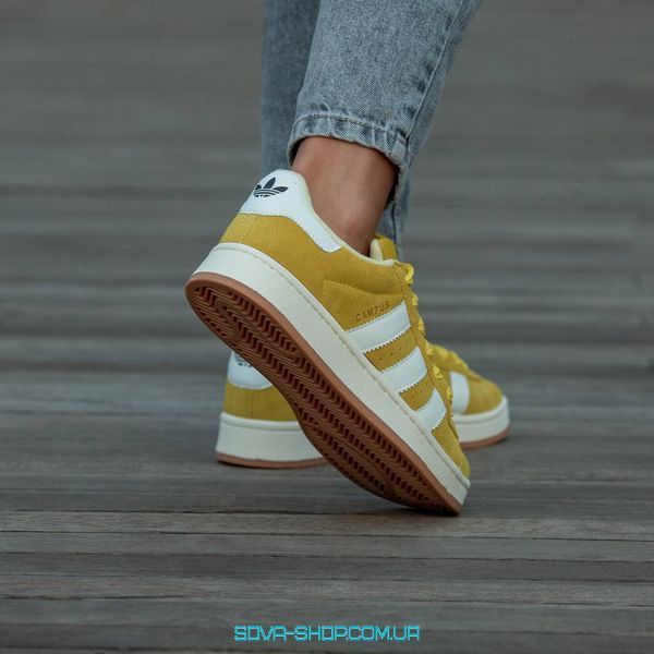 Жіночі кросівки Adidas Campus Yellow фото