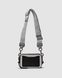 Жіноча сумка Marc Jacobs The Snapshot Metallic White Premium re-11416 фото 4
