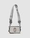 Женская сумка Marc Jacobs The Snapshot Metallic White Premium re-11416 фото 3