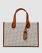 Женская сумка Michael Kors GIGI LG Grab Tote Ivory Premium re-11606 фото 2