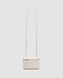 Женская сумка Chanel Classic White Lambskin Pearl Crush Vanity Bag White Premium re-126880 фото 3