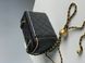 Женская сумка Chanel Classic Black Lambskin Pearl Crush Vanity Bag Premium re-11174 фото 5