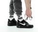 Зимові чоловічі кросівки (хутро) Air Force 1 Low Utility Black (GS) Nike re-8757 фото 7