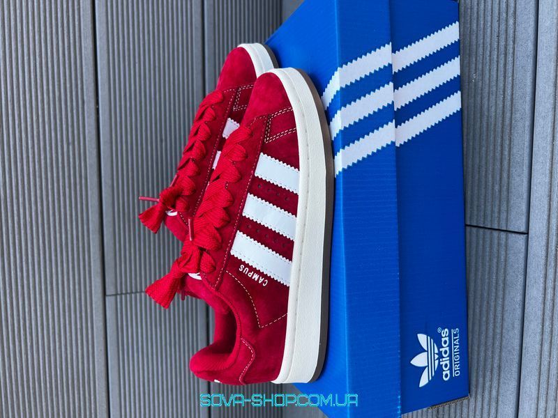 Женские кроссовки Adidas Campus 00s Red Premium фото