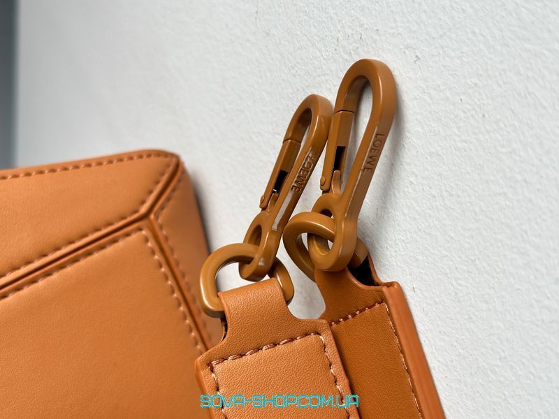 Женская сумка Loewe Paula's Ibiza Puzzle Bag In Classic Calfskin Ginger Premium фото