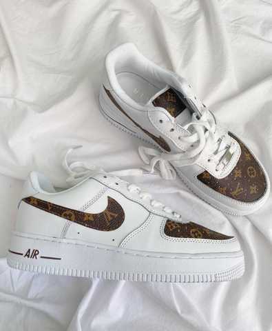 Nike af1 cheap custom lv