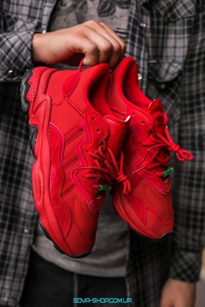 Чоловічі кросівки Adidas Ozweego All Red фото