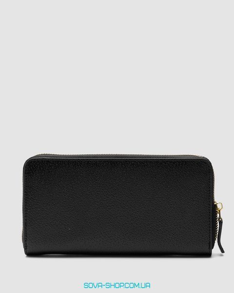 Кошелёк Gucci Animalier Leather Zip Around Wallet Black Premium фото
