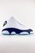 Чоловічі баскетбольні кросівки Nike Air Jordan 13 Dark Powder Blue Obsidian re-5531 фото 1