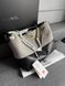 Женская сумка Chanel Hobo Shopping Tote Bag in Grey Suede and Black Quilted Calfskin Premium re-127660 фото 1