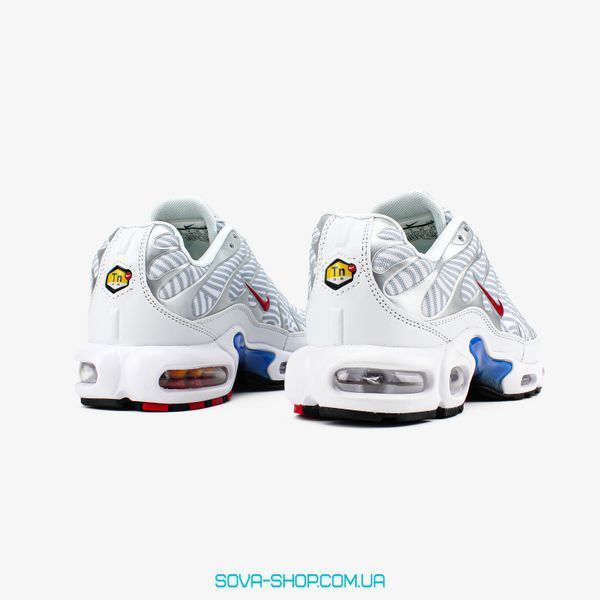 Чоловічі кросівки Nike Air Max Plus White University Red (GS) фото